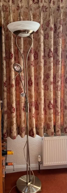 Photo of free Modern gold floor lamp (Whalley BB7) #1