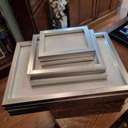 Photo of free Set of 8 Silver Picture Frames (Kendal LA9) #1