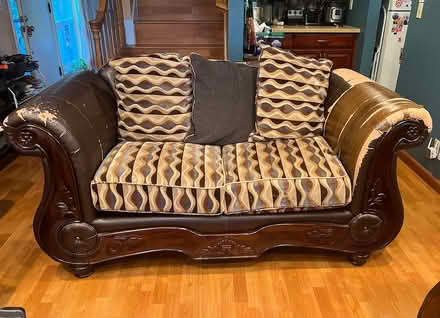 Photo of free Sofa and loveseat (Campbell) #2