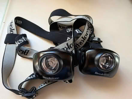 Photo of free Two Brookstone headlamps (Anna st in Teaneck) #1