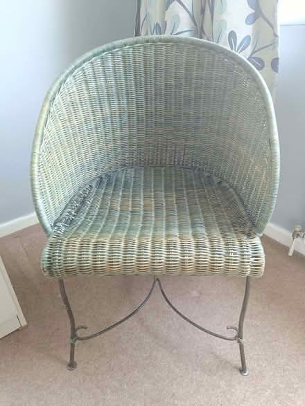 Photo of free Wicker chair (Bramhall SK7) #1