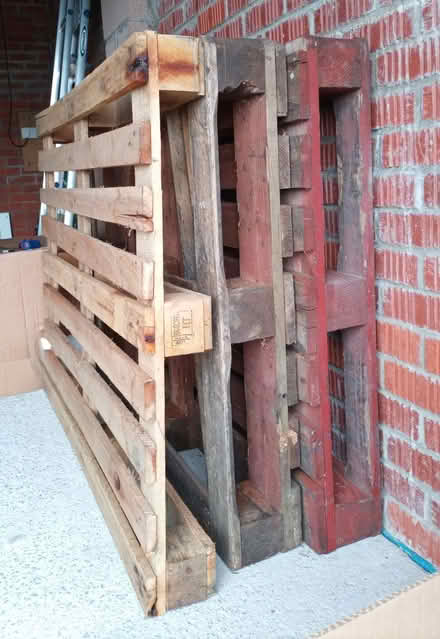 Photo of free Wooden Pallets x 3 (Barry CF62) #2