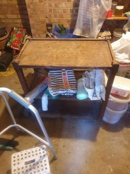 Photo of free wooden trolley (Sandon CM2) #1