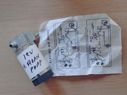 Photo of free 12V air horn pump (pump only) (Dorridge B93) #1