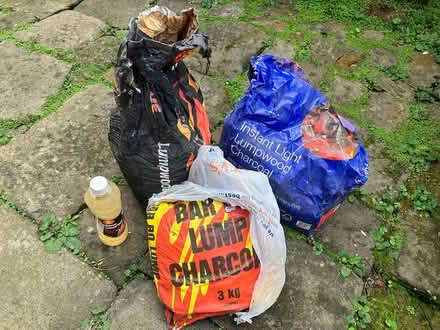 Photo of free Bbq charcoal and lighter fluid (Belper DE56) #1
