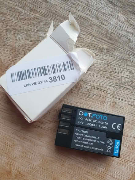 Photo of free Camera Battery (Dublin 16) #2