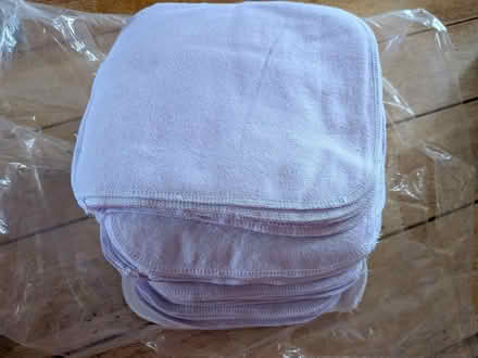 Photo of free Lilac cotton washable wipes 74 (Shippon OX13) #1
