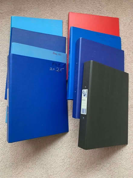 Photo of free Ring back folders. (Chalfont St Giles HP8) #1