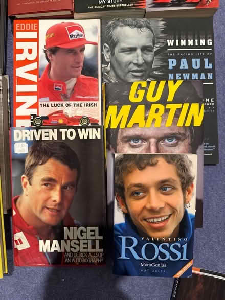 Photo of free 13 Motoring / F1 Books (Hunton Bridge WD4) #2