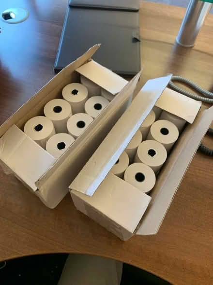 Photo of free 40x Tills rolls (Bath City Centre BA1) #1
