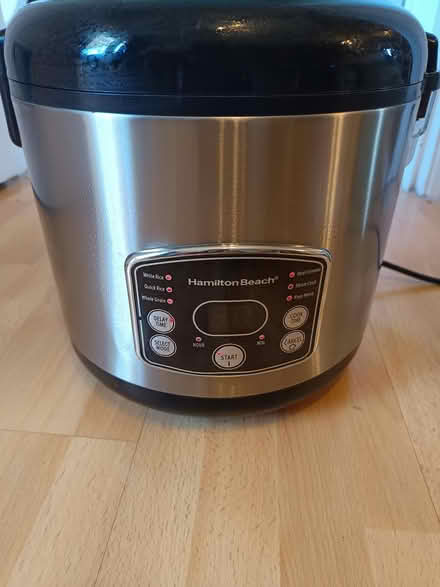 Photo of free Rice Cooker (Hamilton Beach) (GL2 Quedgeley, Gloucester) #1