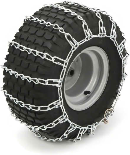 Photo of free Lawn mower tire chains (Dunstable) #1