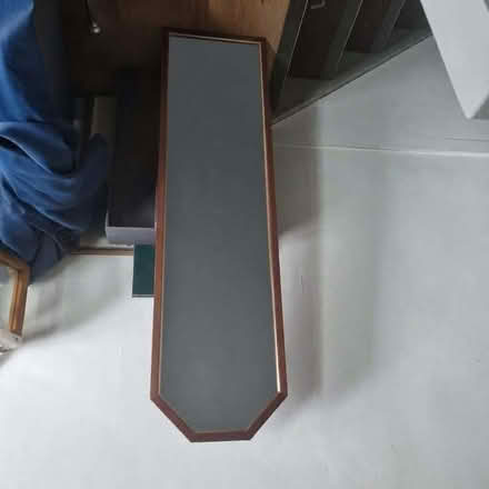 Photo of free brown wooden framed tall mirror (Kendal LA9) #1
