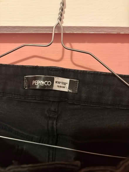 Photo of free Men’s black jeans size 30 (E3) #2