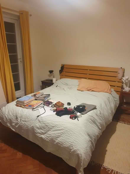 Photo of free King size bed and mattress (Bog Gate TW10) #1