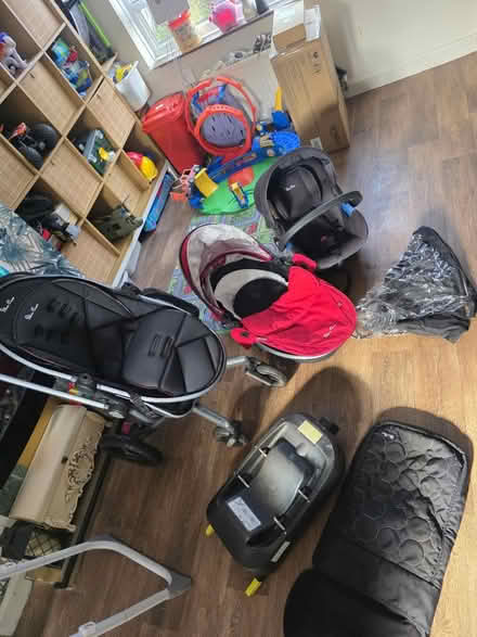Photo of free Silver cross pram system (Stannington S6 6EB) #1