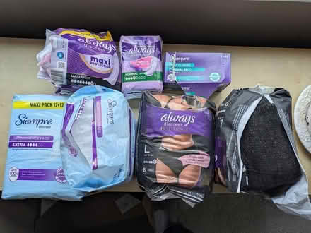 Photo of free Incontinence protection assorted (Horsham RH12) #1