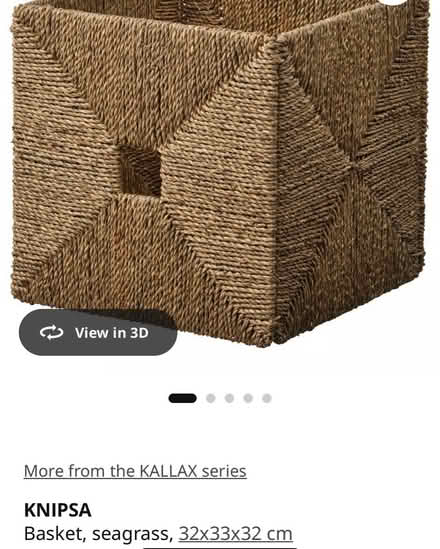 Photo of IKEA Kallax Boxes Baskets Inserts (AL7) #2