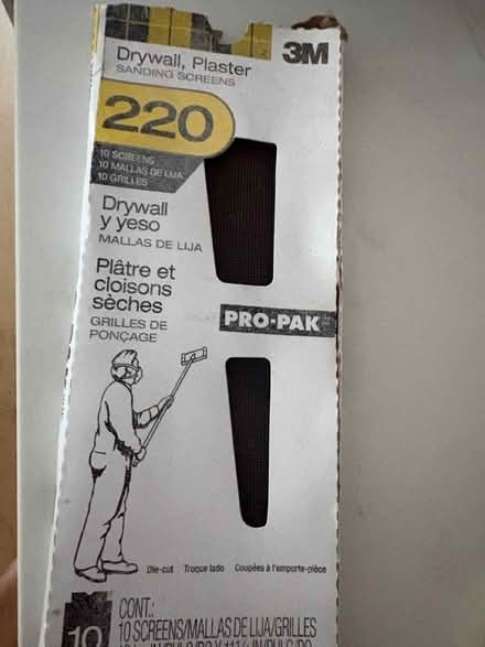 Photo of free Drywall sanding screens (94087) #1