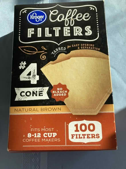 Photo of free Cone Style Coffee Filters (Near Eubank Costco) #2