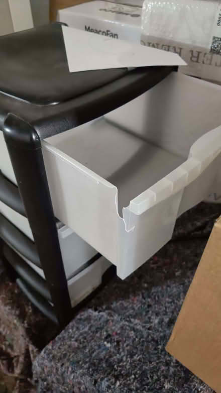 Photo of free Plastic storage drawers cracked (Bayswater W2) #3
