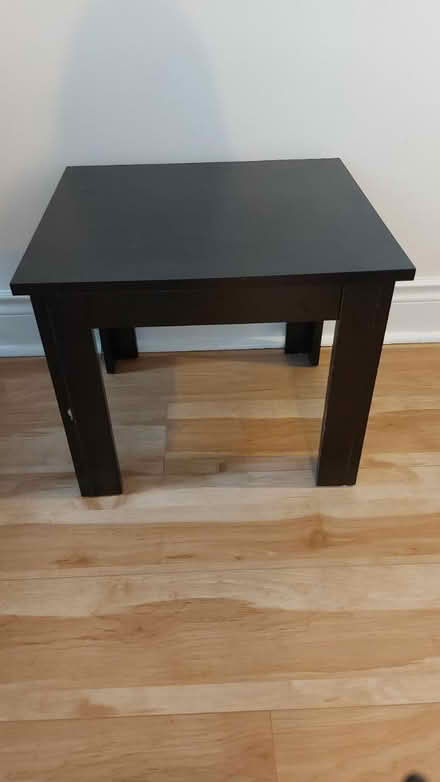 Photo of free Black Ikea side table (319 Merton st) #1