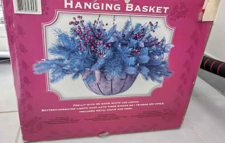 Photo of free Christmas hanging basket (Skerton LA1) #2