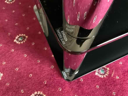 Photo of free Black Glass and Chrome TV Table (Plymstock, PL9) #4