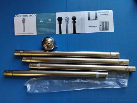 Photo of free 2 adjustable curtain rods (Riverdale) #1