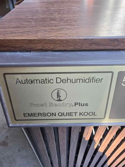 Photo of free Emerson Dehumidifier (North Adams) #2