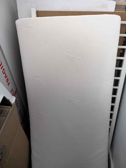 Photo of free Grey baby cot bed (Stretford M32) #2