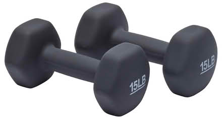 Photo of two 15lb dumbells (Ottawa) #1