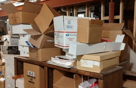 Photo of free Large assortment of boxes ((south) Central Park - Denver) #2
