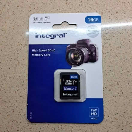 Photo of free New memory card 16GB (Bowerham LA1) #1