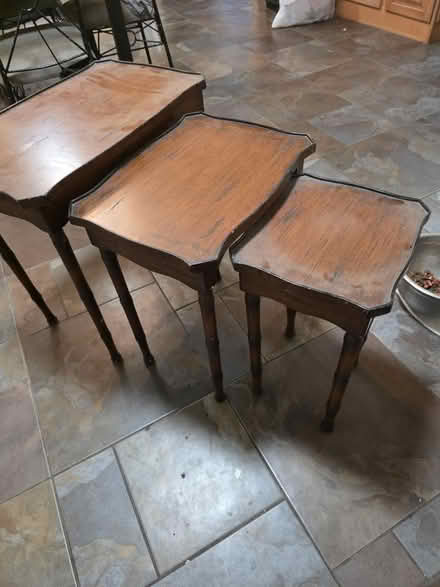 Photo of free 3 wooden tables (San jose) #2