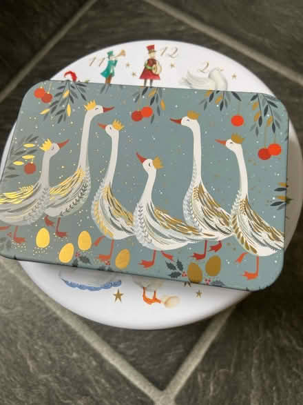 Photo of free Two Christmas tins (Berkley Down BA11) #4