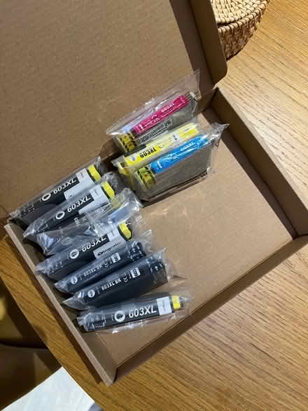 Photo of free Selection of Epson 603XL compatible printer ink (Beckenham BR3) #1