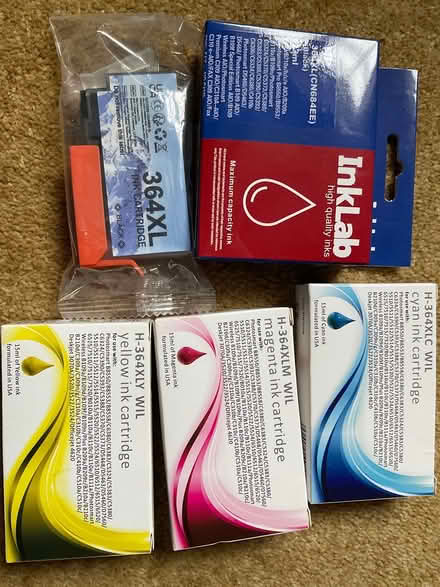 Photo of free hp364xly wil ink. cartridges new (EYE IP23) #1