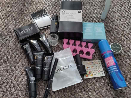 Photo of free Mixed bag of nail items - polish, gels, dryer etc (Moreton CH46) #1