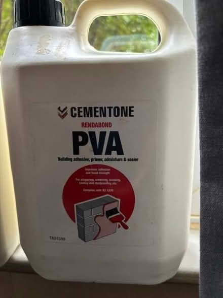 Photo of free Cementone PVA building adhesive (Downs Barn MK14) #1