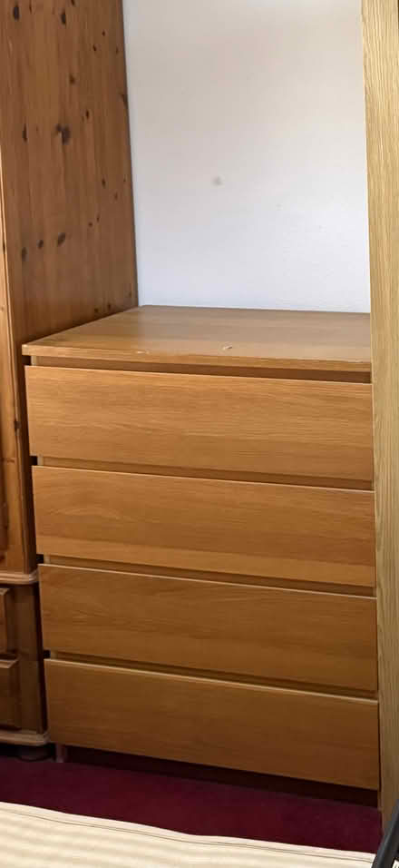 Photo of free Wardrobe and 4 drawer chest (Romford) #3