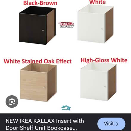 Photo of IKEA Kallax Boxes Baskets Inserts (AL7) #4