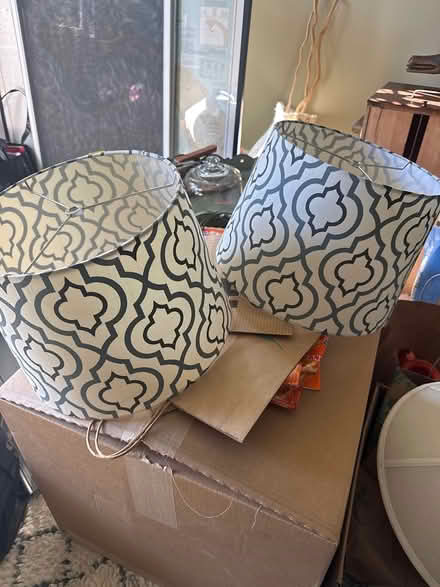 Photo of free 2 new lampshades (Brighton) #1