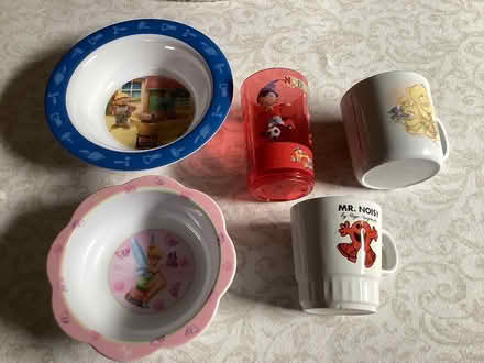 Photo of free Children’s mugs and dishes (Bearwood BH11) #1