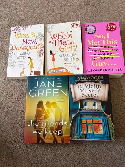 Photo of free 5 books (Longbarn WA2) #1