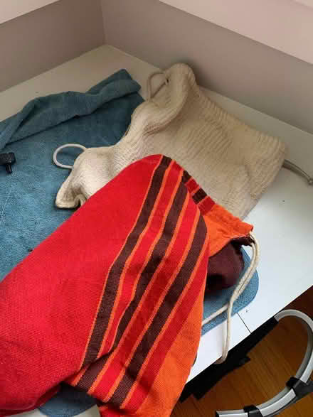 Photo of free cotton drawstring bags (rogers park) #1