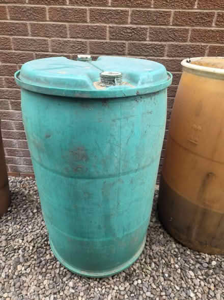 Photo of free Huge plastic barrel (Branston DE14) #1