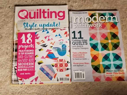 Photo of free Quilting magazines (Centrepointe) #1