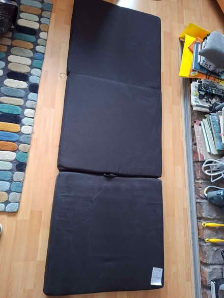 Photo of free Black Folding Matress/Futon (Morley Green SK9) #2