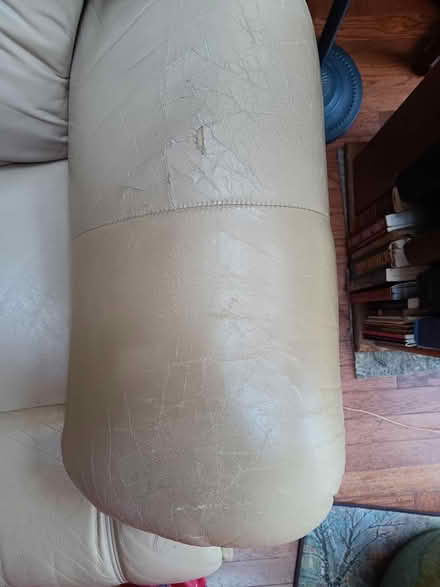 Photo of free Electric Recliner Leather Loveseat (Ayer near Police Station) #2